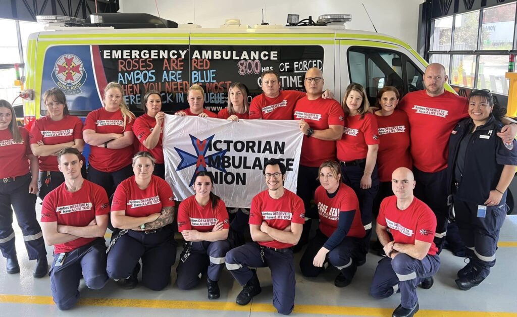 After 20 months of negotiations the Government are still procrastinating with finalising an enterprise agreement with Victorian paramedics and ambulance workers. This delay sits with Government not AV.